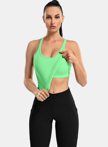 Mint Green Ribbed Scoop